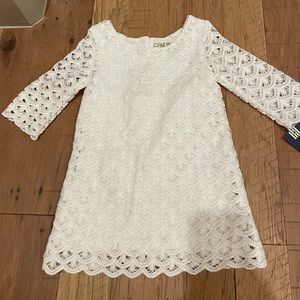 White Osh Kosh dress 18months